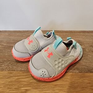 NWT UNDER ARMOUR INFANT TODDLER GIRLS RUNNING SHOES SNEAKERS SIZE 5